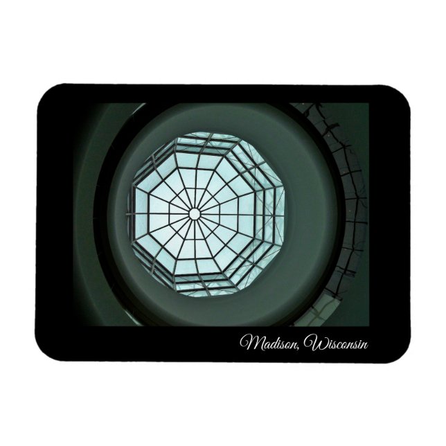 Imán Madison, Wisconsin (Horizontal)