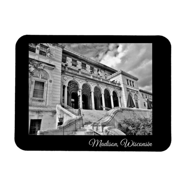 Imán Madison, Wisconsin (Horizontal)
