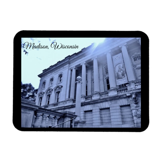 Imán Madison, Wisconsin (Horizontal)