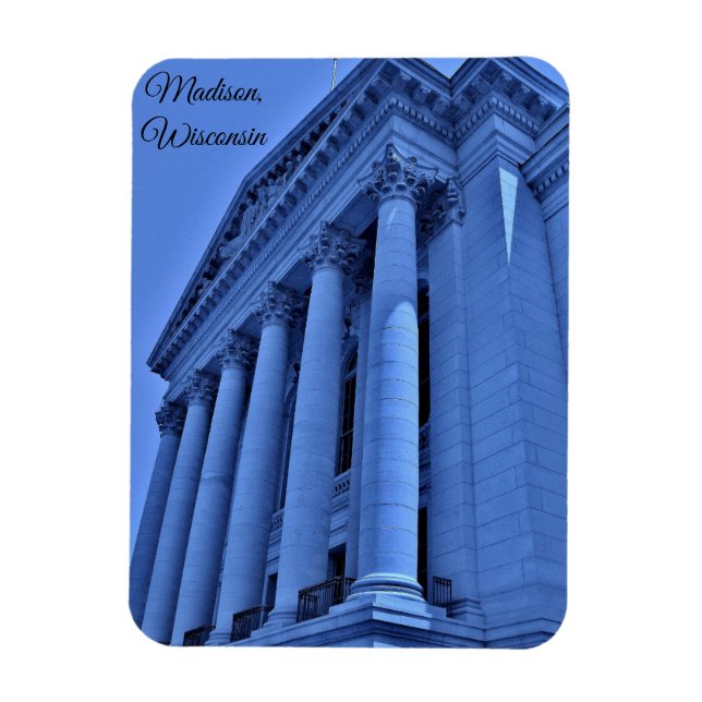 Imán Madison, Wisconsin (Vertical)