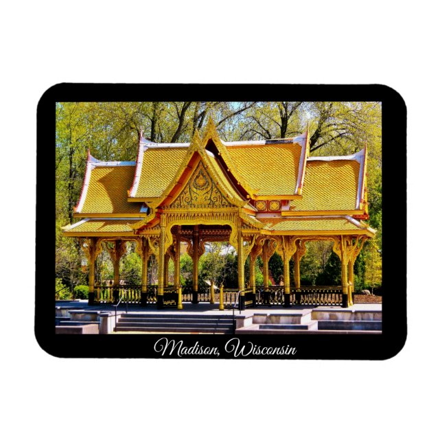 Imán Madison, Wisconsin (Horizontal)