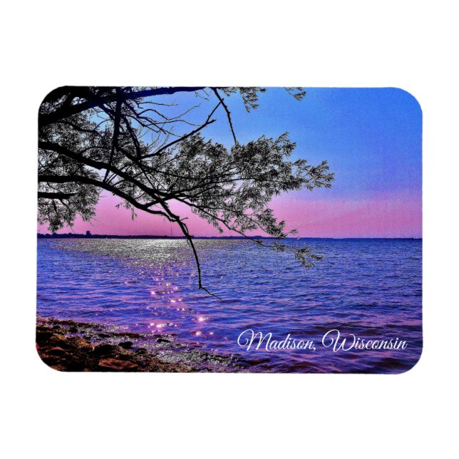 Imán Madison, Wisconsin (Horizontal)