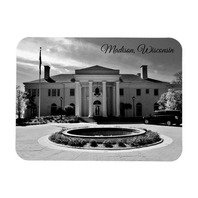 Imán Madison, Wisconsin (Horizontal)