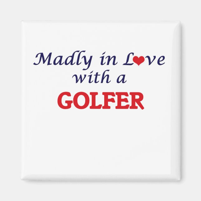 Imán Madly enamorada de un golfista (Frente)