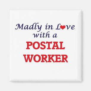 Imán Madly enamorada de una trabajadora postal