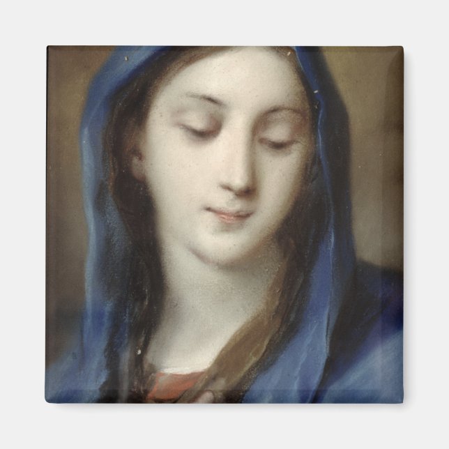 Imán Madonna de la capilla (pastel sobre papel) (Frente)