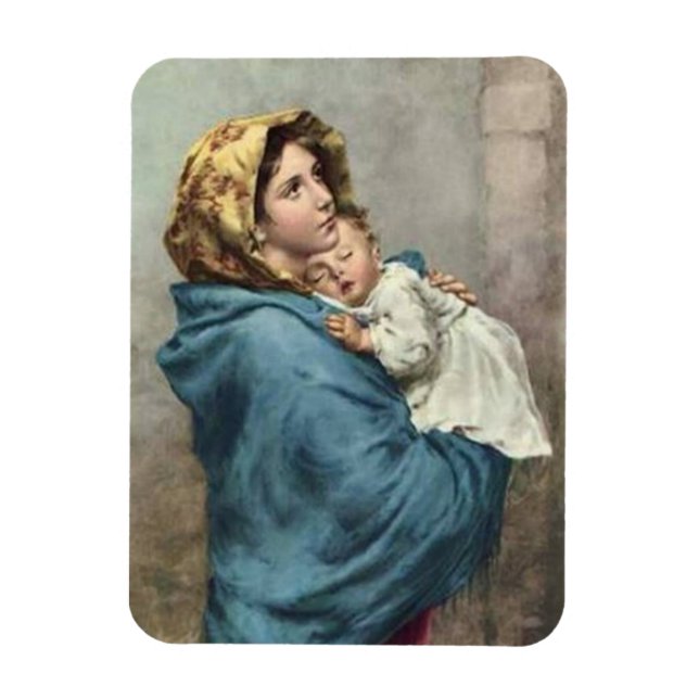 Imán Madonna de las calles - Religiosa (Vertical)