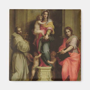 Imán Madonna de los Harpies, 1517 (aceite en el panel)