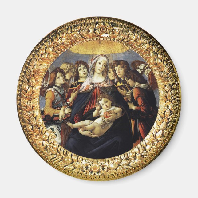 Imán Madonna del granado (Frente)