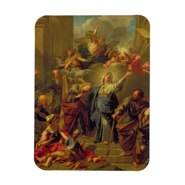 Imán Madonna del Magnificat (Vertical)