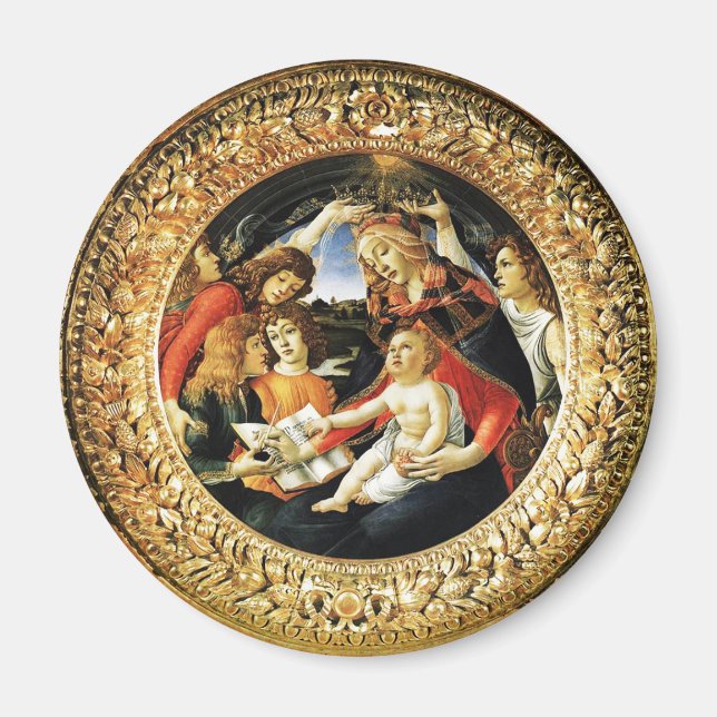 Imán Madonna del Magnificat (Frente)