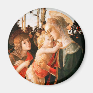 Imán Madonna e hijo con San Juan el Bautista