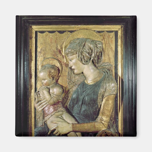 Imán Madonna e niño 2 (Frente)