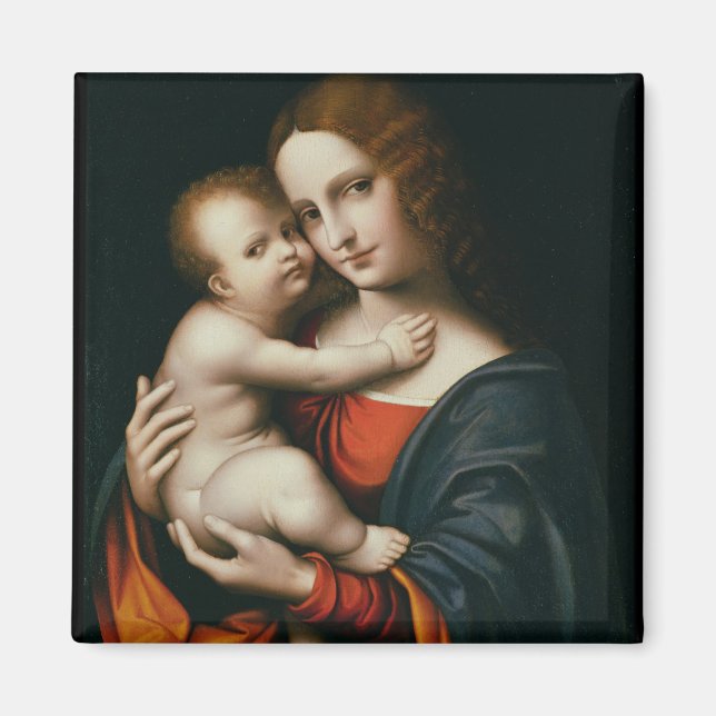 Imán Madonna e niño 2 (Frente)