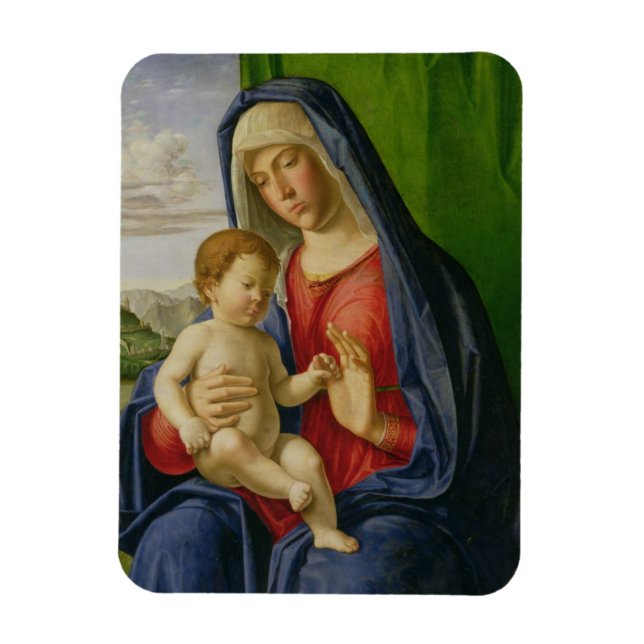 Imán Madonna e niño, años 1490 (Vertical)