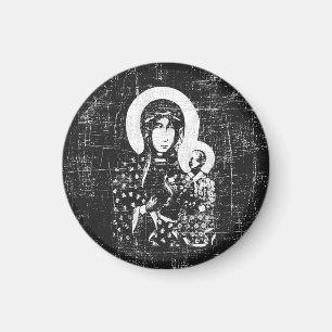 Imán Madonna negra de Czestochowa