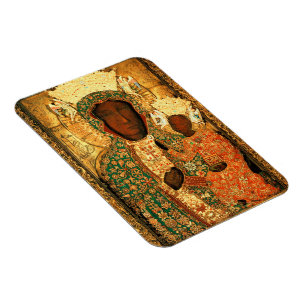 Imán Madonna negra y niño Nuestra Señora de Czestochowa