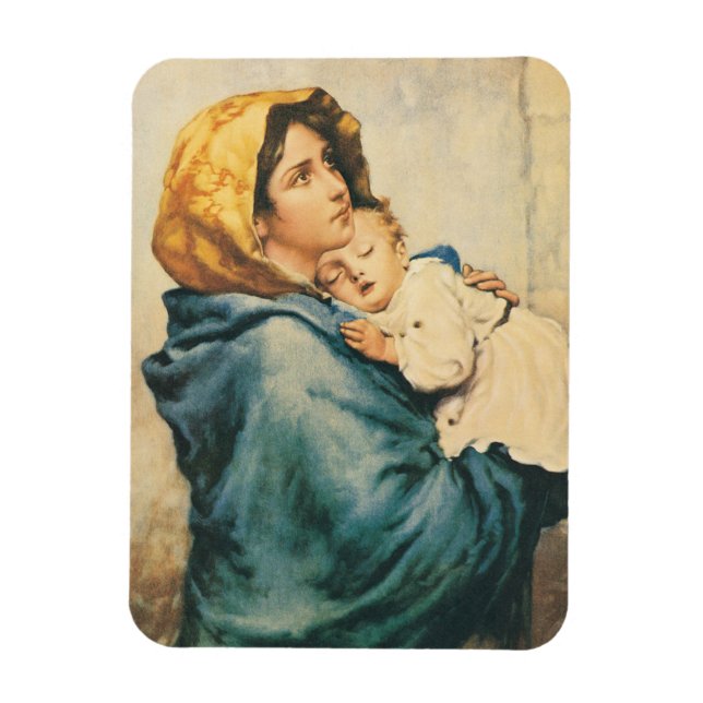 Imán Madonna of the streets - Roberto Ferruzzi (Vertical)