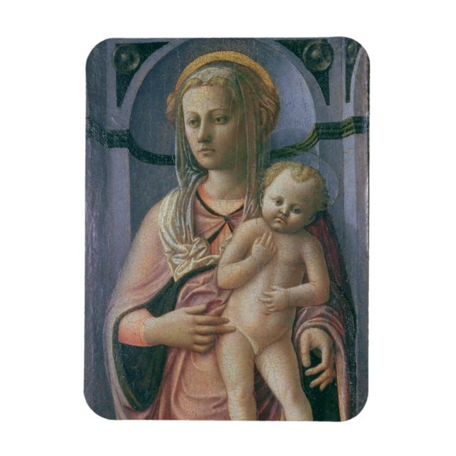 Imán Madonna y Child (temperatura en el panel) (Vertical)