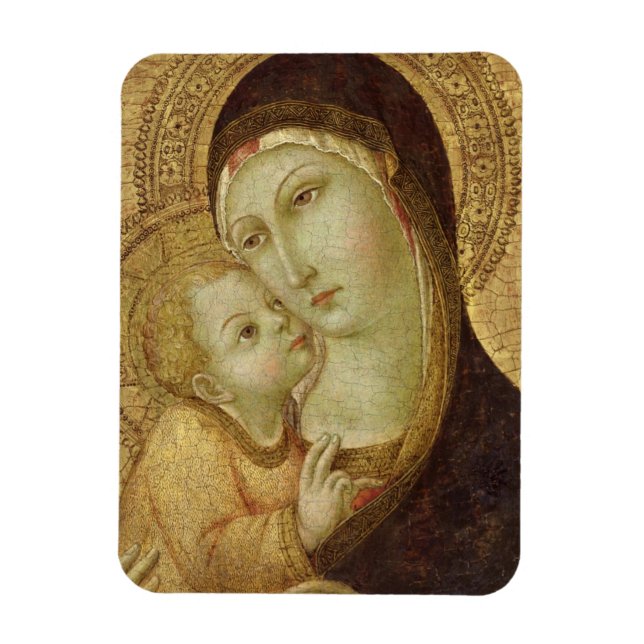 Imán Madonna y el niño (Vertical)