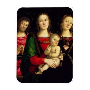 Imán Madonna y el niño con St. John el Bautista