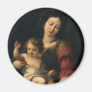 Imán Madonna y niño