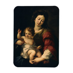 Imán Madonna y niño
