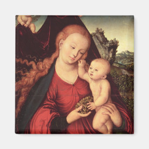 Imán Madonna y niño