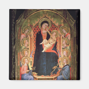Imán Madonna y niño, 1347