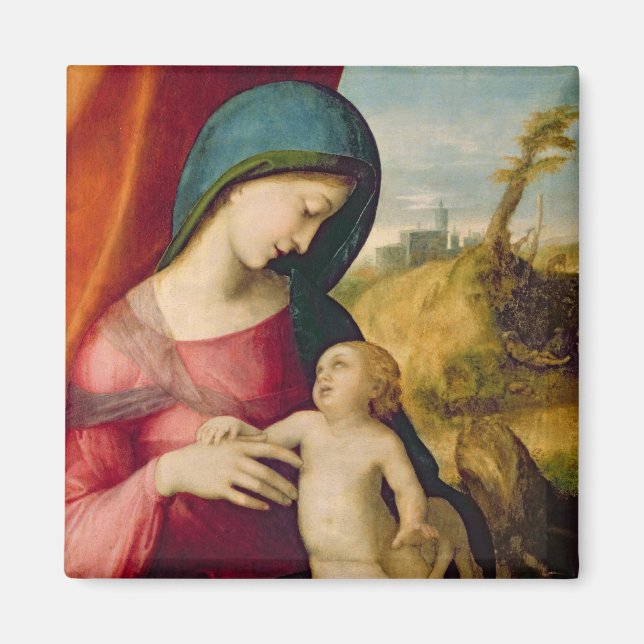 Imán Madonna y niño, 1512-14 (Frente)