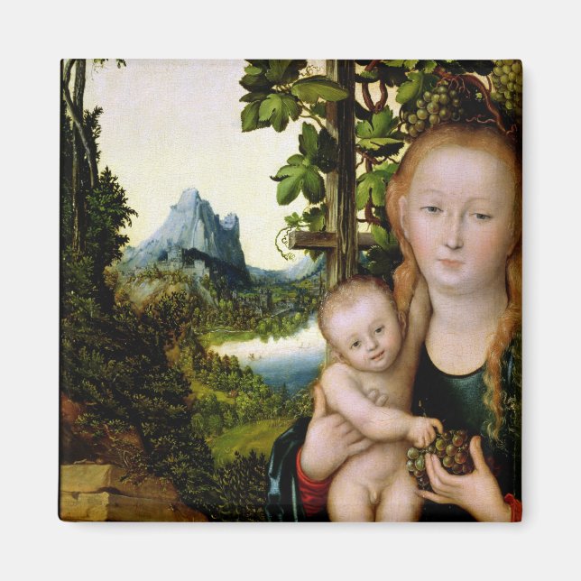 Imán Madonna y niño, c.1525 (Frente)