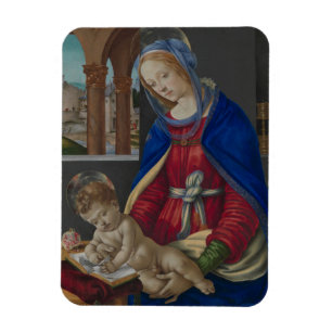 Imán Madonna y niño, circa 1483-4