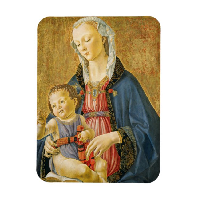 Imán Madonna y niño con dos donantes, 1525-1530 (Vertical)