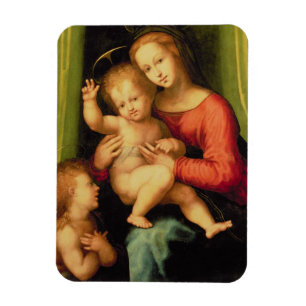 Imán Madonna y niño con St. John