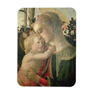 Imán Madonna y niño con St. John el Bautista, detai
