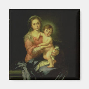 Imán Madonna y niño, después de 1638