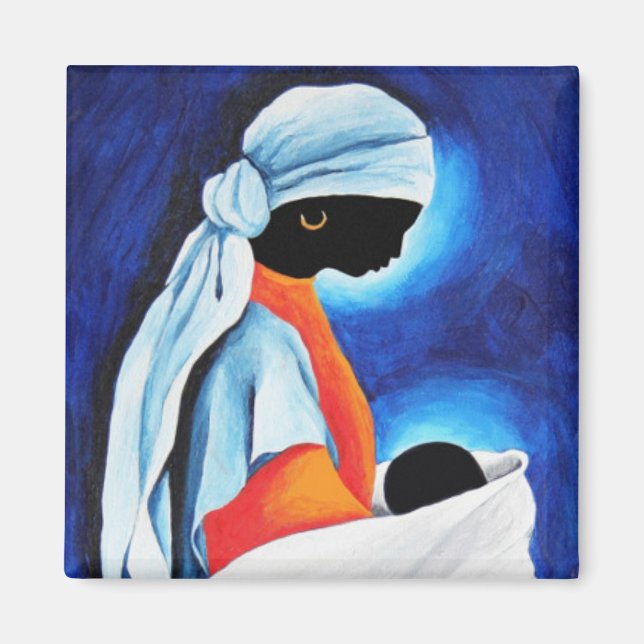 Imán Madonna y niño - Hijo amado 2008 (Frente)