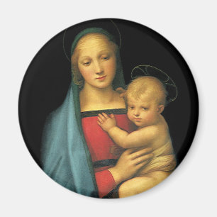 Imán Madonna y niño, Madonna del Granduca, por Rafael