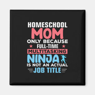 Imán Madre Arte Homeschool Madre