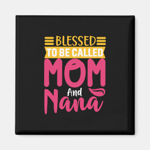 Imán Madre Arte Mamá Y Nana