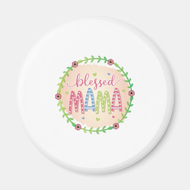 Imán Madre bendita regalo (Frente)