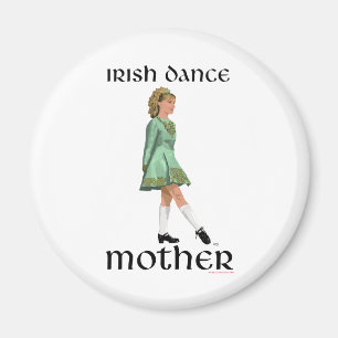 Imán Madre de baile irlandés - Verde