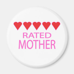 Imán Madre de cinco corazones