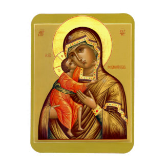 Imán Madre de Dios Feodorovskaya—Icono Magnet
