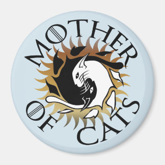 Imán Madre De Gatos Magnet
