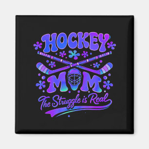 Imán Madre de Hockey La Lucha Es Real Máscara de Porter