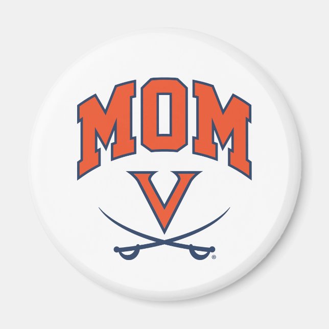 Imán Madre de los Cavaliers de Virginia (Frente)