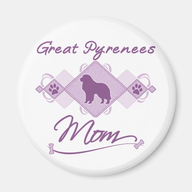 Imán Madre de los grandes Pirineos (Frente)