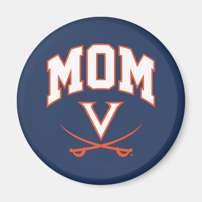 Imán Madre de Virginia Cavaliers (Frente)