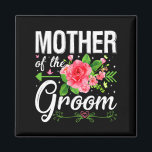 Imán Madre del compromiso de la Boda del novio, el día<br><div class="desc">Madre del compromiso de la Boda de Groom Pareja del Día de la Madre</div>
